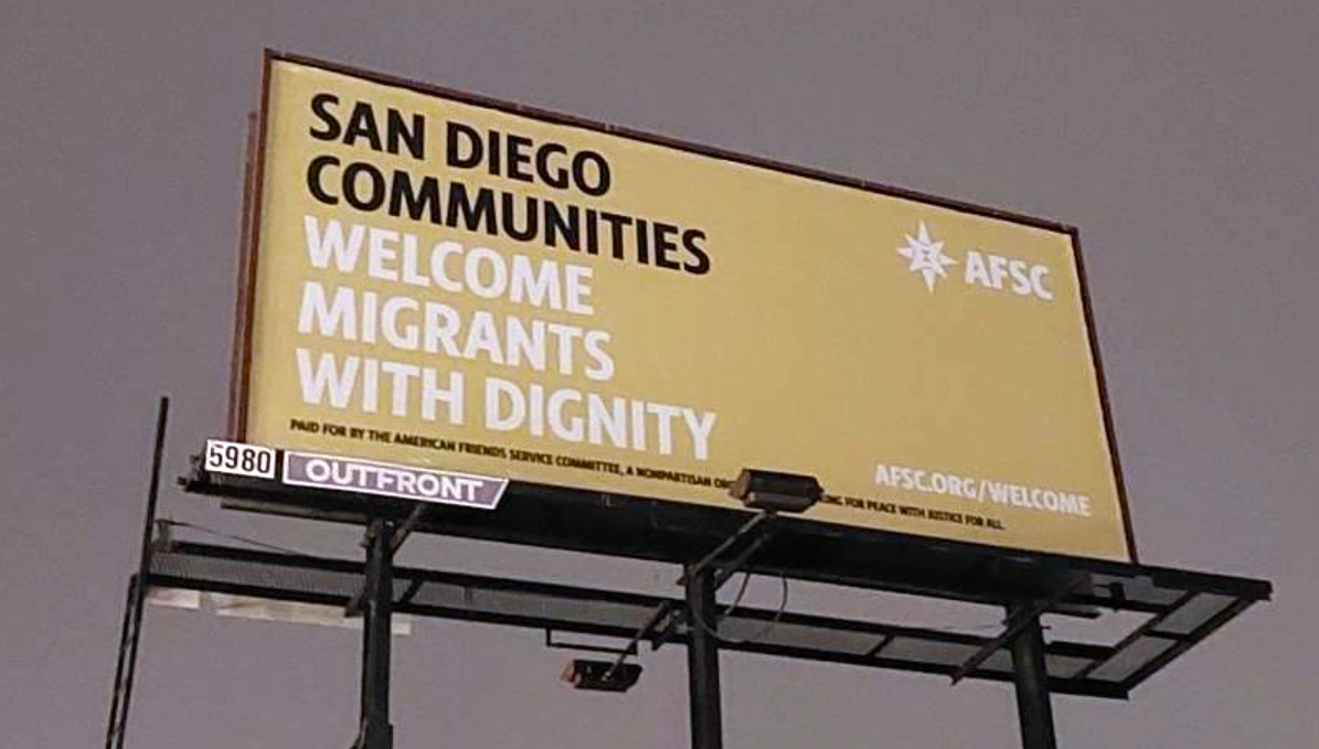 AFSC launches billboard and radio ad campaign to promote welcoming communities for immigrants 