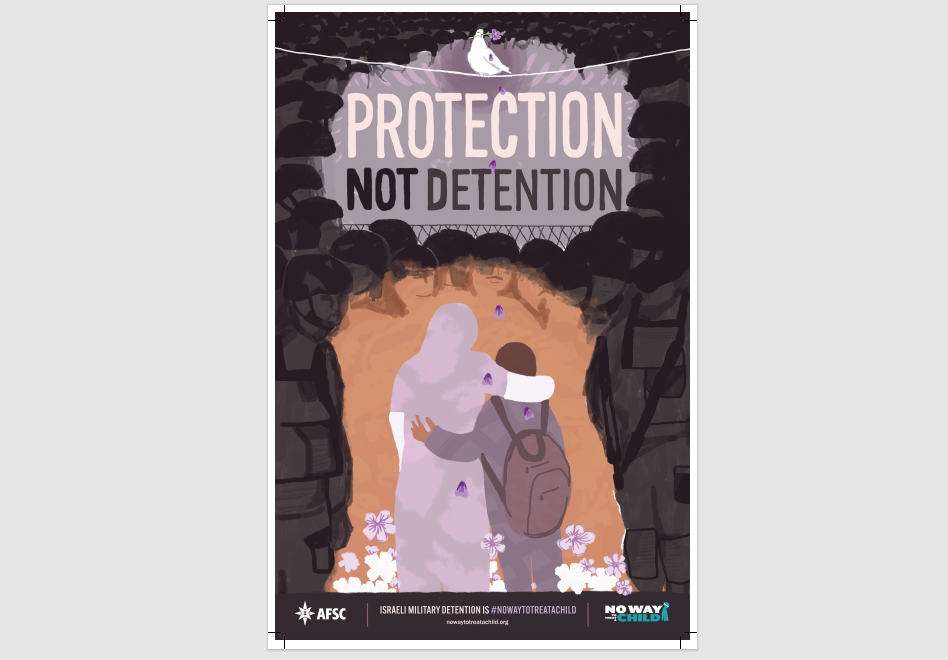 Protection Not Detention poster for print