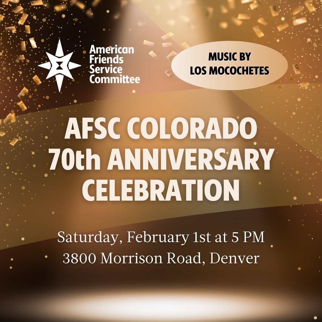 AFSC Colorado 70th Anniversary Celebration