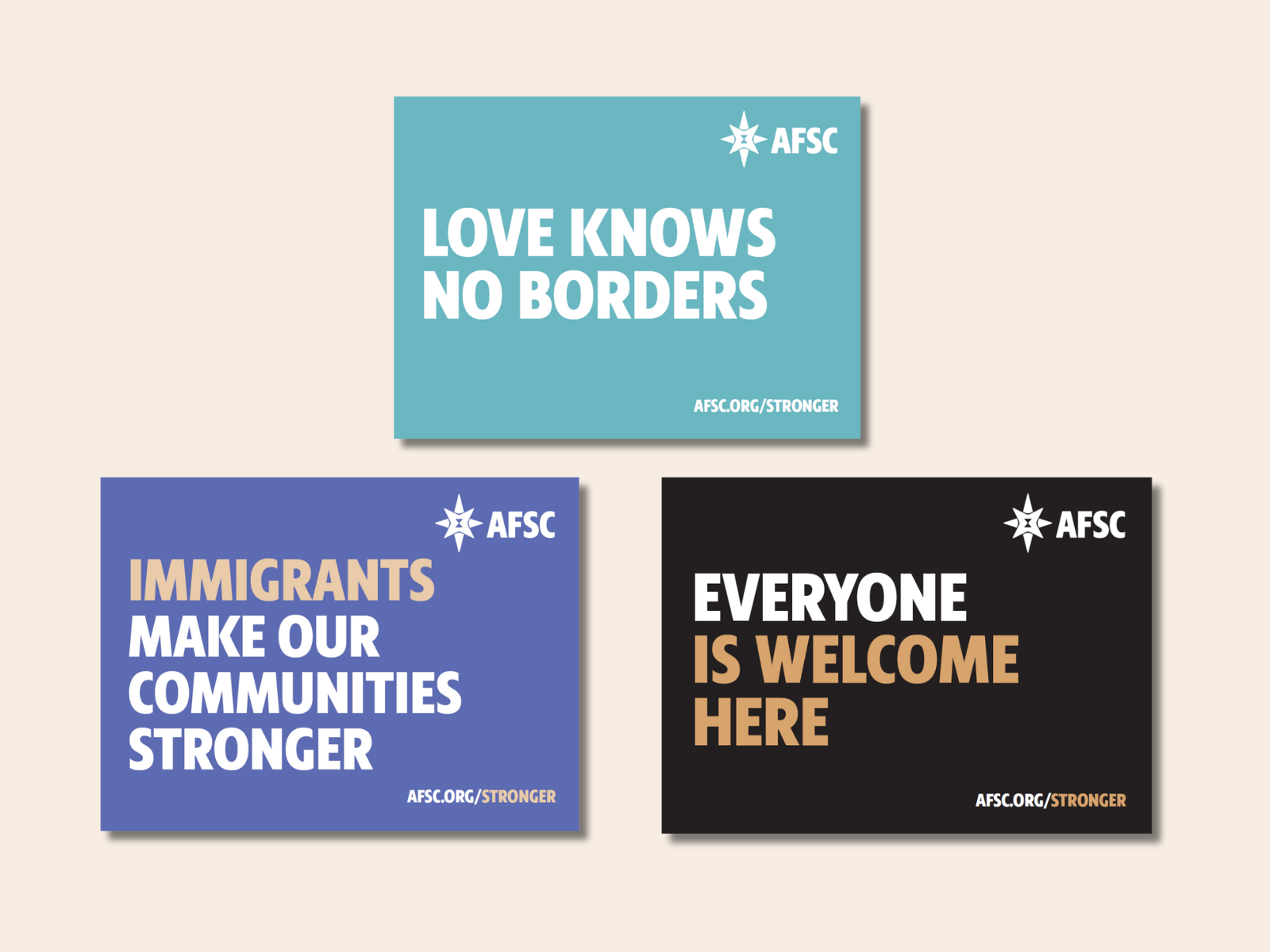 Posters for Just Migration