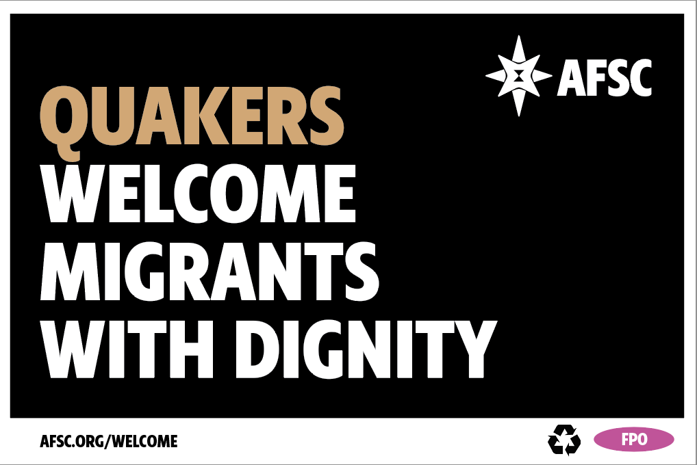 Quakers welcome migrants with dignity