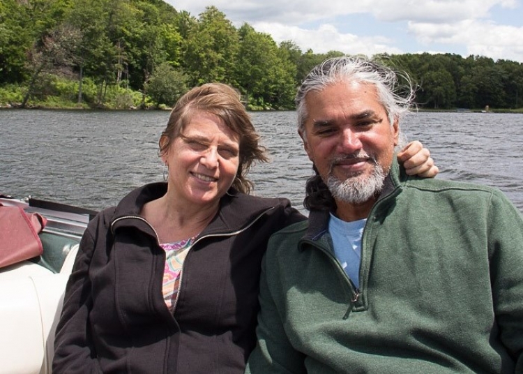 Amy Gottlieb and Ravi Ragbir by Beth Steinman